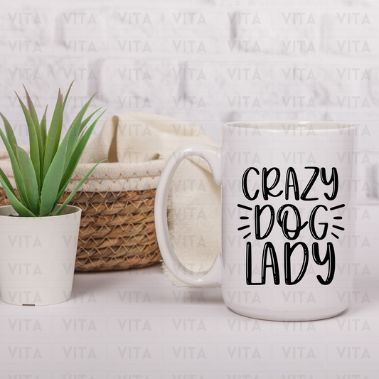 Crazy Dog Lady - Pet Ceramic Mug