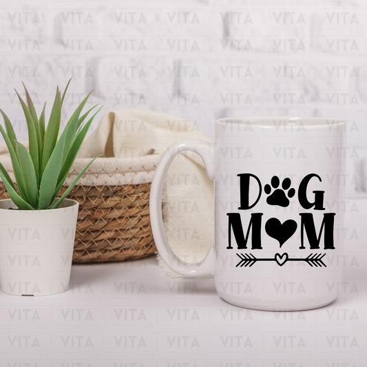 Dog Mom - Pet Ceramic Mug